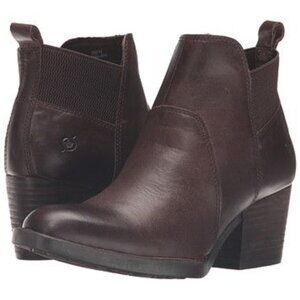 Born Garcia ankle boots, brown leather